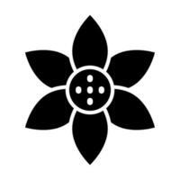 zonnebloem vector glyph icoon voor persoonlijk en reclame gebruiken.