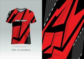 jersey ontwerp sublimatie t-shirt premium geometrisch patroon ongelooflijke vector collectie voor voetbal voetbal racen fietsen gaming motorcross sport