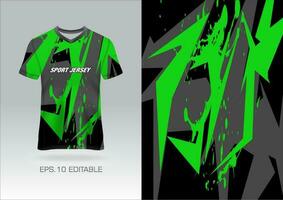 jersey ontwerp sublimatie t-shirt premium geometrisch patroon ongelooflijke vector collectie voor voetbal voetbal racen fietsen gaming motorcross sport