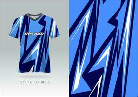 jersey ontwerp sublimatie t-shirt premium geometrisch patroon ongelooflijke vector collectie voor voetbal voetbal racen fietsen gaming motorcross sport