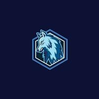boos wolf logo vector