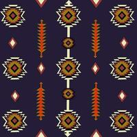 ikat ornament etnisch vector naadloos patroon