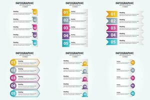 vector illustratie infographics vlak ontwerp reeks voor reclame brochure folder en tijdschrift