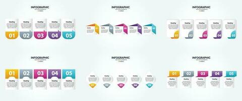 vector illustratie infographics vlak ontwerp reeks voor reclame brochure folder en tijdschrift