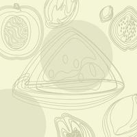 tropisch fruit patroon vector