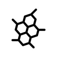 molecuul icoon vector symbool ontwerp illustratie