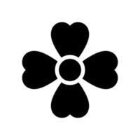 bloem icoon vector symbool ontwerp illustratie