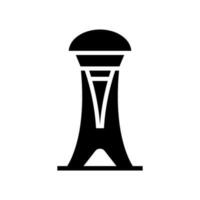 Seattle icoon vector symbool ontwerp illustratie