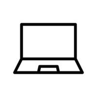 laptop icoon vector symbool ontwerp illustratie