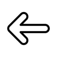 links icoon vector symbool ontwerp illustratie