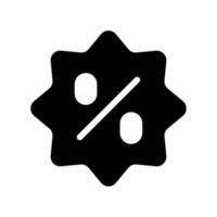 korting icoon vector symbool ontwerp illustratie