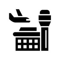 luchthaven icoon vector symbool ontwerp illustratie
