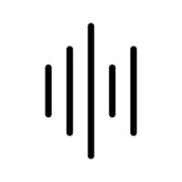geluid golven icoon vector symbool ontwerp illustratie