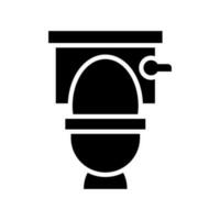 toilet icoon vector symbool ontwerp illustratie