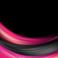 abstract Purper en zwart glad golven achtergrond vector