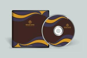 professioneel CD Hoes mockup vector