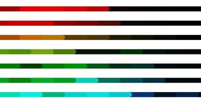 donker veelkleurig vectorsjabloon met lijnenverloopillustratie met rechte lijnen in abstract stijl slim ontwerp voor uw promoties vector