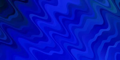 lichtblauwe vectorachtergrond met cirkelboog abstracte illustratie met het bandy patroon van gradiëntlijnen voor boekjes folders vector