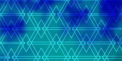 licht blauw groene vector achtergrond met driehoeken illustratie met set van kleurrijke driehoeken patroon voor boekjes folders leaflet