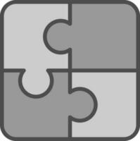 puzzel vector icoon ontwerp