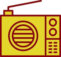 radio vector icoon ontwerp