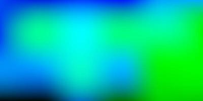 licht blauw groen vector wazig achtergrond