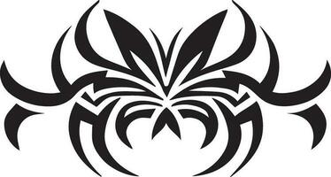 tribal tatoeëren ontwerp vector illustratie zwart kleur