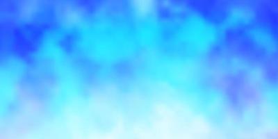 lichtroze blauwe vectorachtergrond met cumulusgradiëntillustratie met kleurrijk hemelwolkenpatroon voor uw boekjes folders leaflet vector