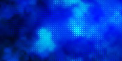 lichtblauwe vectorachtergrond met vlekken moderne abstracte illustratie met het kleurrijke patroon van cirkelvormen voor bedrijfsadvertenties vector