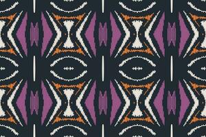 ikat paisley patroon borduurwerk achtergrond. ikat achtergrond meetkundig etnisch oosters patroon traditioneel.azteken stijl abstract vector ontwerp voor textuur, stof, kleding, verpakking, sarong.