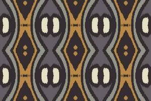 ikat paisley patroon borduurwerk achtergrond. ikat bloemen meetkundig etnisch oosters patroon traditioneel. ikat aztec stijl abstract ontwerp voor afdrukken textuur,stof,sari,sari,tapijt. vector