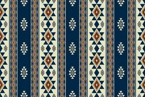 aztec Navajo wijnoogst patroon. aztec Navajo meetkundig strepen naadloos patroon. meetkundig zuidwesten wijnoogst patroon gebruik voor kleding stof, textiel, huis decoratie elementen, bekleding, inpakken, enz. vector