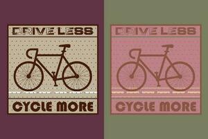 rit minder fiets meer, fiets shirt, geschenk voor fiets rijden, fietser geschenk, fiets kleding, fiets minnaar shirt, wielersport shirt, fietsen geschenk, fietsen shirt, fiets geschenk, fiets minnaar, fiets t-shirt, rijder vector