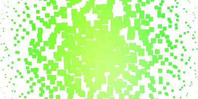 lichtgroen vectorpatroon in vierkante stijl abstracte gradiëntillustratie met kleurrijk rechthoekenpatroon voor de bestemmingspagina's van websites vector