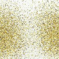 goud schitteren feestelijk confetti achtergrond vector