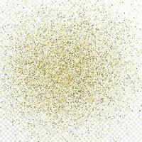 goud schitteren feestelijk confetti achtergrond vector