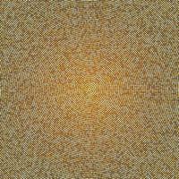 abstracte gouden halftone patroon gouden polka dot vector