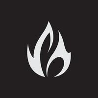 vlam logo vector sjabloon. vuur logo ontwerp afbeelding