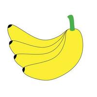 illustratie van bananen vector