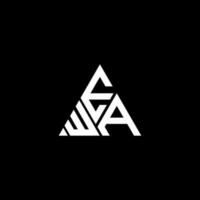 ewa brief logo creatief ontwerp met vector grafisch, ewa gemakkelijk en modern logo. ewa luxueus alfabet ontwerp