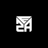 eza brief logo creatief ontwerp met vector grafisch, eza gemakkelijk en modern logo. eza luxueus alfabet ontwerp