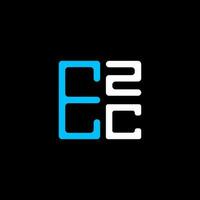 ezc brief logo creatief ontwerp met vector grafisch, ezc gemakkelijk en modern logo. ezc luxueus alfabet ontwerp