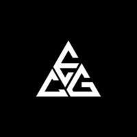 ecg brief logo creatief ontwerp met vector grafisch, ecg gemakkelijk en modern logo. ecg luxueus alfabet ontwerp