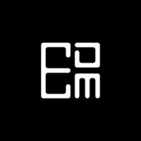 edm brief logo creatief ontwerp met vector grafisch, edm gemakkelijk en modern logo. edm luxueus alfabet ontwerp