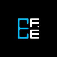 ef brief logo creatief ontwerp met vector grafisch, ef gemakkelijk en modern logo. ef luxueus alfabet ontwerp