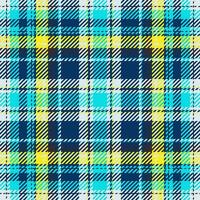 plaid controleren patroon. naadloos kleding stof textuur. Schotse ruit textiel afdrukken. vector