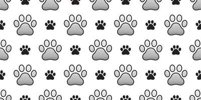 hond poot naadloos patroon vector voetafdruk sjaal geïsoleerd tekenfilm schermtoon grappig Frans bulldog herhaling behang tegel achtergrond illustratie tekening