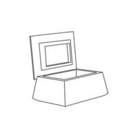 knick handigheid doos gemakkelijk logo vector ontwerp. abstract, ontwerpen concept, logo's, logotype element voor sjabloon.