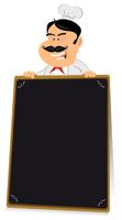 Blackboard Restaurantbord vector