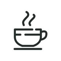 koffie kop icoon vector ontwerp illustratie cafe concept bedrijf